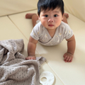 異膚寶寶也能安心使用的洞洞毯｜bimbidreams透氣純棉洞洞毯，柔軟好蓋推薦~